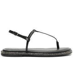 Rasteira Slim Sola Glam Preta