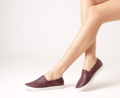Tênis Slip On Ana Roxo