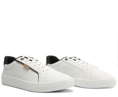Tênis Casual Deb Branco E Preto