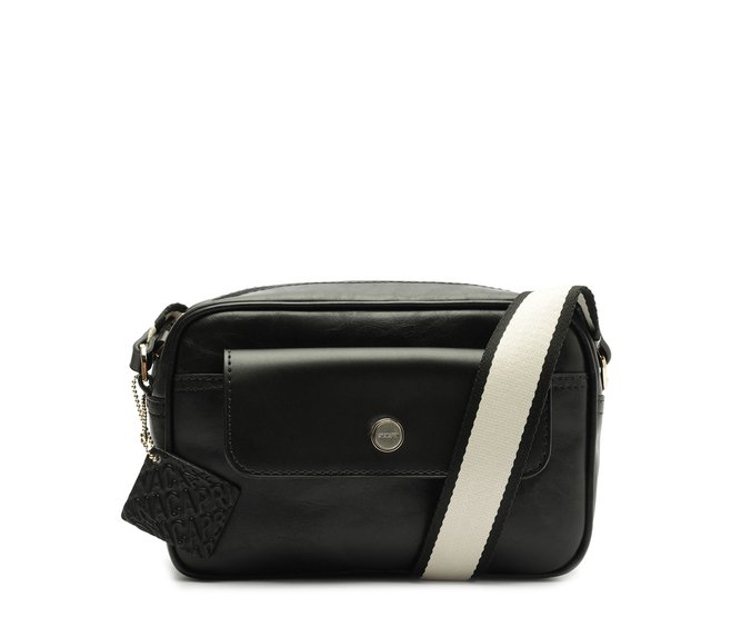 Bolsa Tiracolo Pequena Duetto Preta