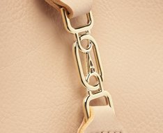 Bolsa Shopping Grande Hobo Pin A Bege