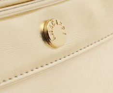 Bolsa Tiracolo Média Maxi Barbicacho Dourada