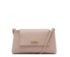 Bolsa Tiracolo Pequena Envelope Bege