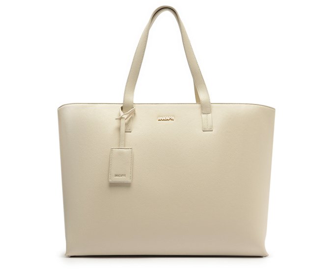 Bolsa shopping Grande Bag Charm Branca