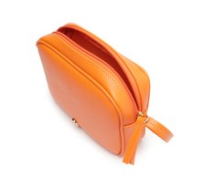 Bolsa Tiracolo Pequena Cápsula Laranja