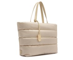 Bolsa Shopping Grande Nylon Fluffy Branca