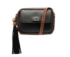 Bolsa Tiracolo Pequena Eco Soft Preta
