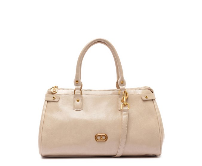 Bolsa Tote Média Estruturada Glow Branca