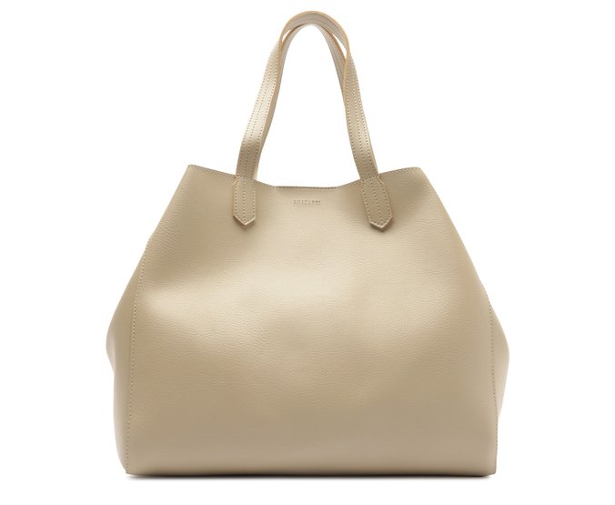 Bolsa Shopping Grande Cinza