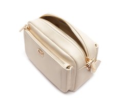Bolsa Tiracolo Média Floater Gorgurão Bege