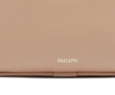Bolsa Tiracolo Pequena Cápsula Metal Bege