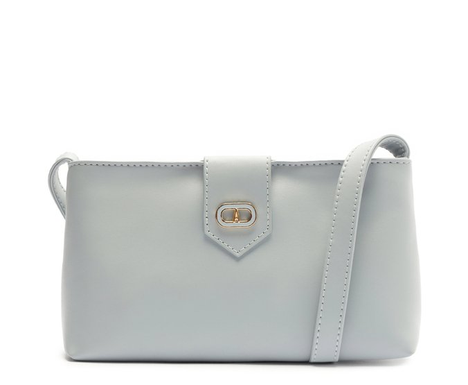 Bolsa Tiracolo Média Anacapri Mono Azul