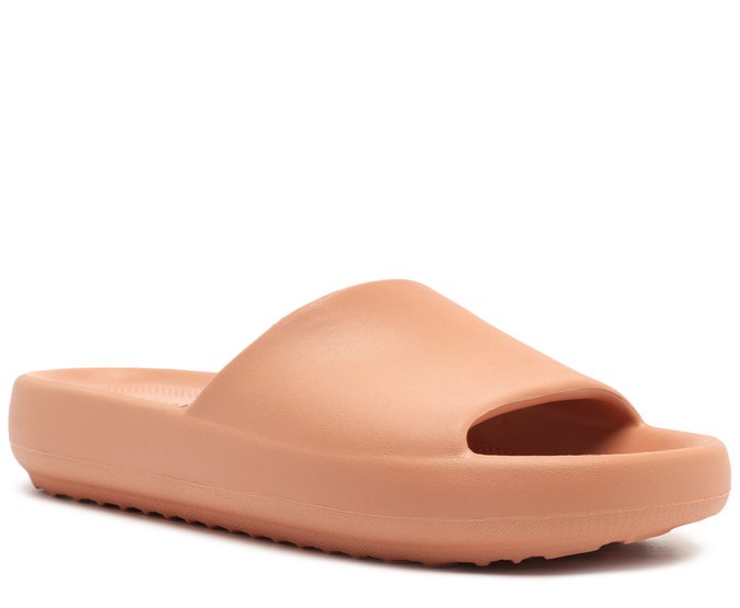 Chinelo Nuvem Liso Rosa