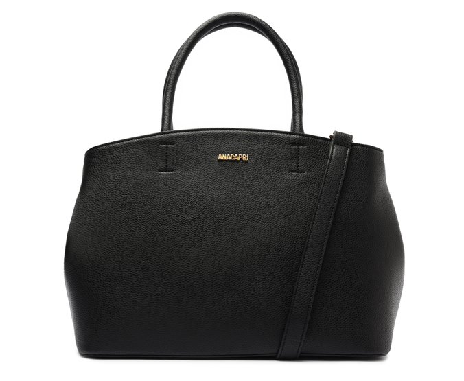 Bolsa Tote Grande Velvet Preta