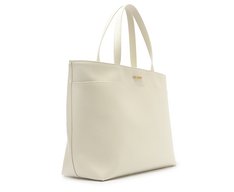 Bolsa Shopping Grande Alça Transversal Branca