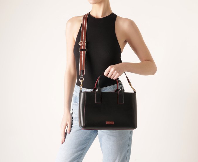 Bolsa Tote Grande Raven Preta