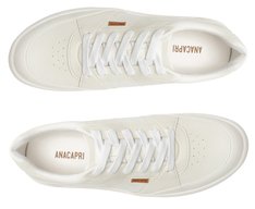Tenis Branco Recorte Vinil Transparente Ayla