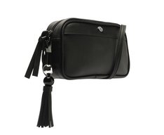 Bolsa Tiracolo Média Maxi Barbicacho Preta