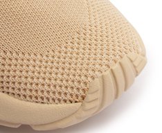Tênis Sporty Malha Knit Bege