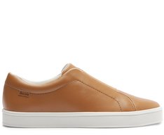 Tênis Slip On Elástico New Marrom