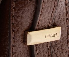 Bolsa Tiracolo Pequena Amélie Marrom