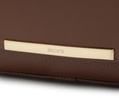 Bolsa Tiracolo Média Com Bolso Valentina Marrom
