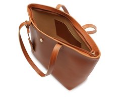 Bolsa Shopping Grande Bag Charm Marrom