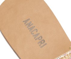 Rasteira Manta Glam Detalhada Dourada