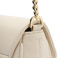 Bolsa Tiracolo Pequena Minimalista Branca