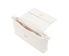 Bolsa Tiracolo Pequena Envelope Branca