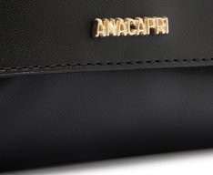 Bolsa Tiracolo Pequena Envelope Preta