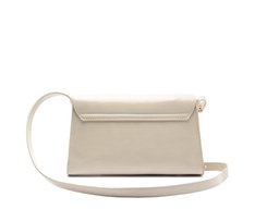 Bolsa Tiracolo Média Lisa Branca