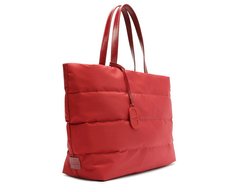 Bolsa Shopping Grande Nylon Fluffy Vermelha