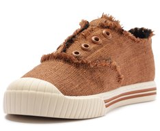 Tênis Slip On Desfiado Alê Marrom