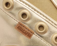 Tênis Slip On Alê Firenze Dourado
