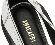 Mocassim Prata Bridão Tratorado Specchio
