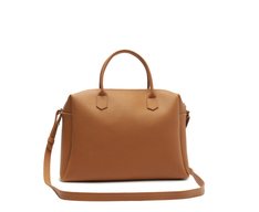Bolsa Tote Média Arredondada Marrom