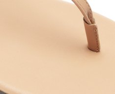 Sandália Slim Monocolor Bege
