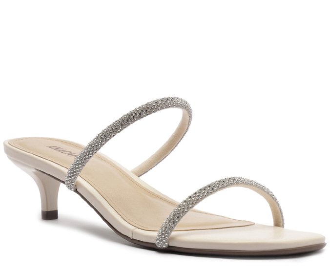 Tamanco Tiras Glam Branco