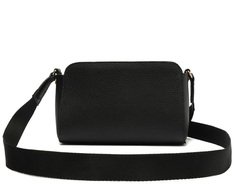 Bolsa Crossbody Média Preta Corrente