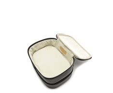 Necessaire Grande Duas Repartições Alça Preta