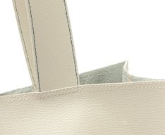 Bolsa Shopping Grande Com Necessaire Branca