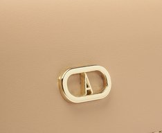 Bolsa Tiracolo Pequena Aurora Bege