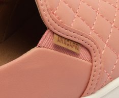 Tênis Slip On Matelassê Rosa