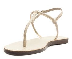 Sandália Slim Monocolor Cinza