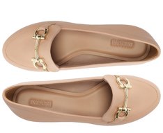 Mocassim Bridão Classy Minimal Rosa