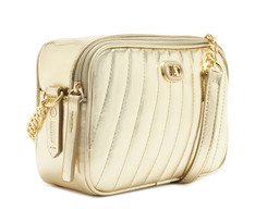 Bolsa Crossbody Dourada Média Stella