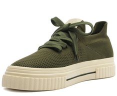 Tênis Knit Sola Alta New Alê Verde