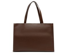 Bolsa Shopping Grande Valentina Marrom