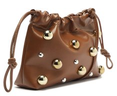 Bolsa Tiracolo Média Rocker Marrom